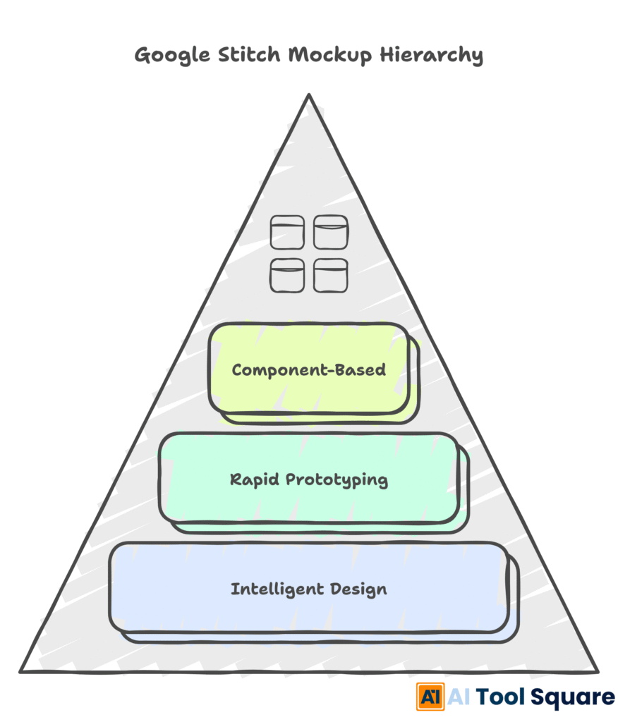 Google Stitch Mockup Hierarchy