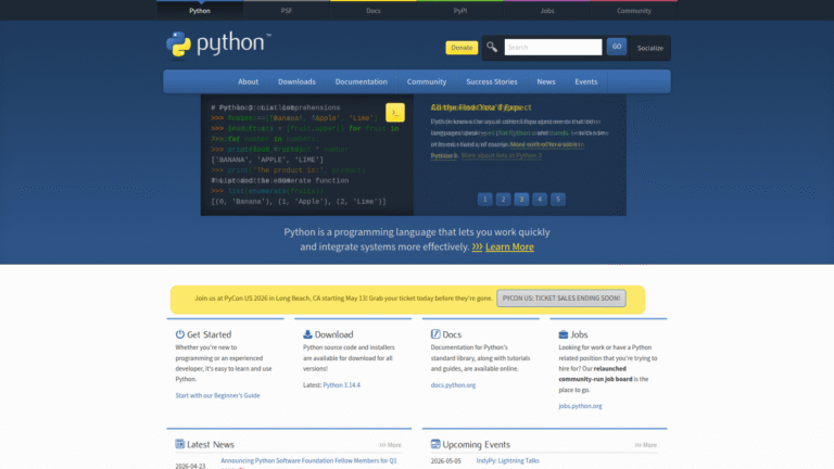 Python as a Data Science and Analytics tool screenshot