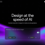 Google Stitch as an UI UX Mockup Generation tool screenshot