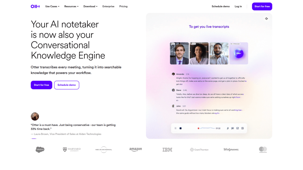 Otter.ai among AI assistants for productivity