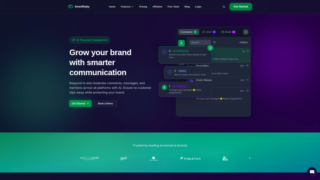 SmartReply among AI email reply tools