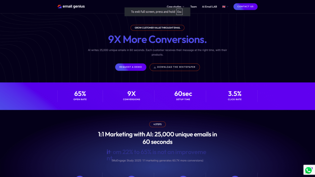 EmailGenius among AI email reply tools