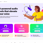 Adobe Podcast as a Podcast Editing tool screenshot