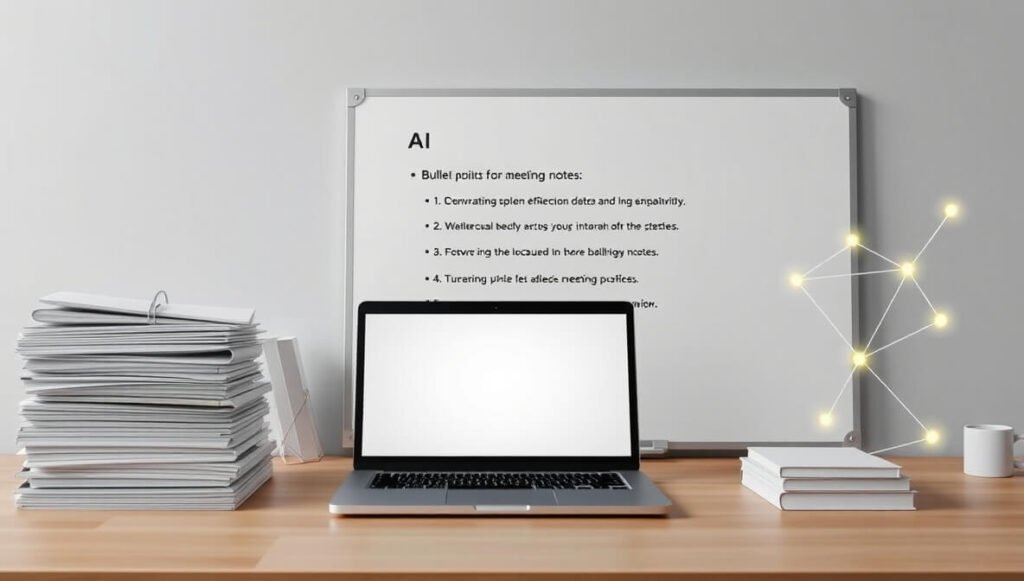 tl;dv uses AI to transcribe and summarise meetings, extracting key decisions and action items for improved productivity.