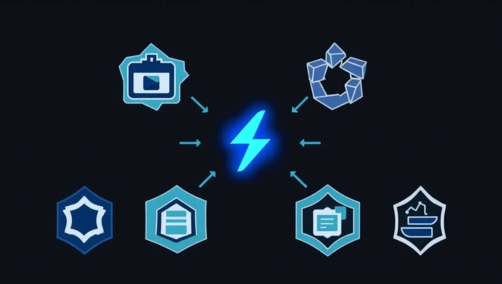 Bolt.new uses AI to rapidly generate and assemble different code components, streamlining the coding and developing process.