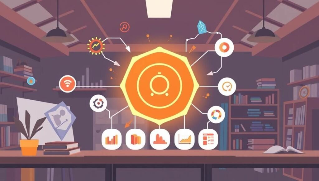 ThoughtSpot uses AI to automatically generate insightful dashboards from raw data, streamlining the data analysis and business intelligence process.