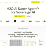 H2O AI as a Predictive Modeling and Analytics tool screenshot