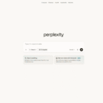 Perplexity as a Virtual Assisting tool screenshot