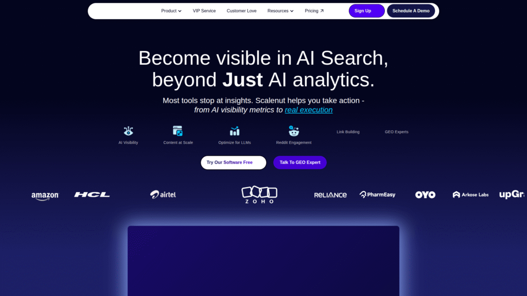 Scalenut among AI SEO tools