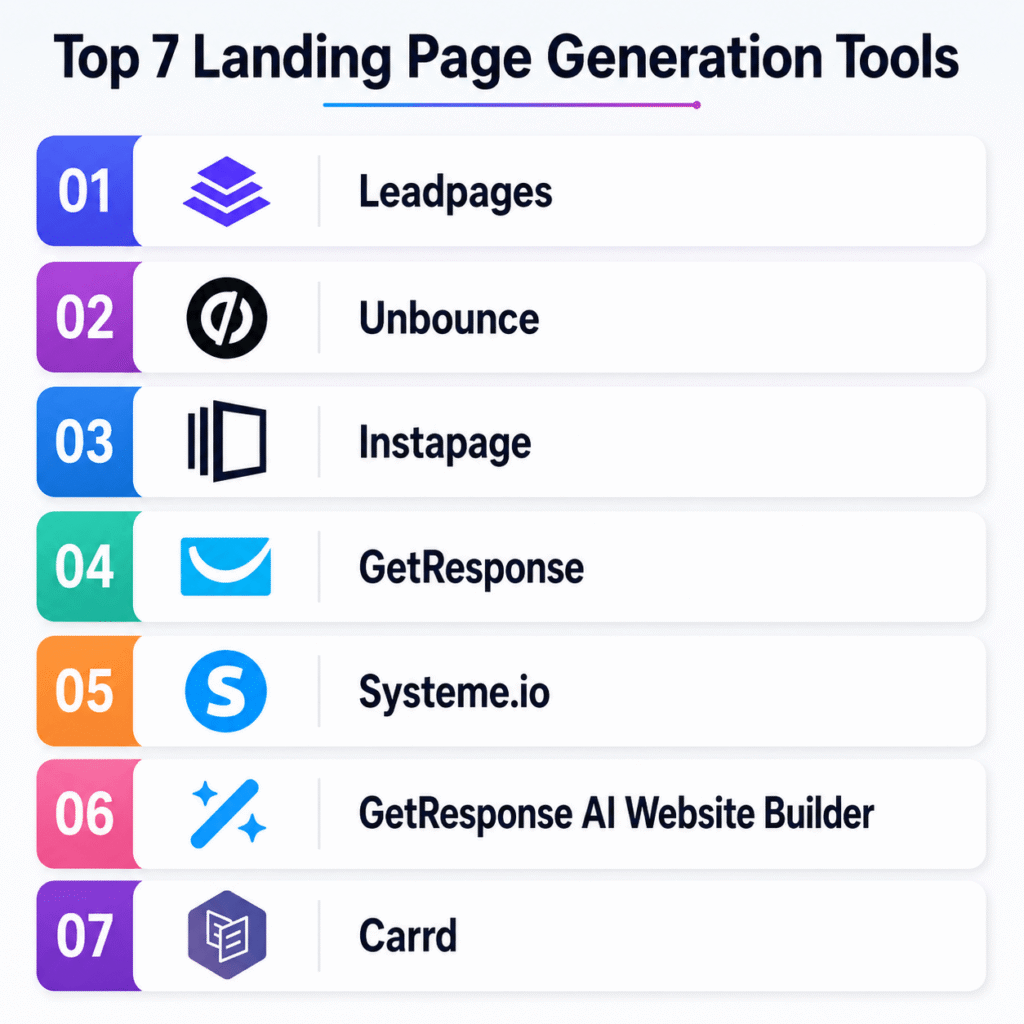 AI Landing Page Builders