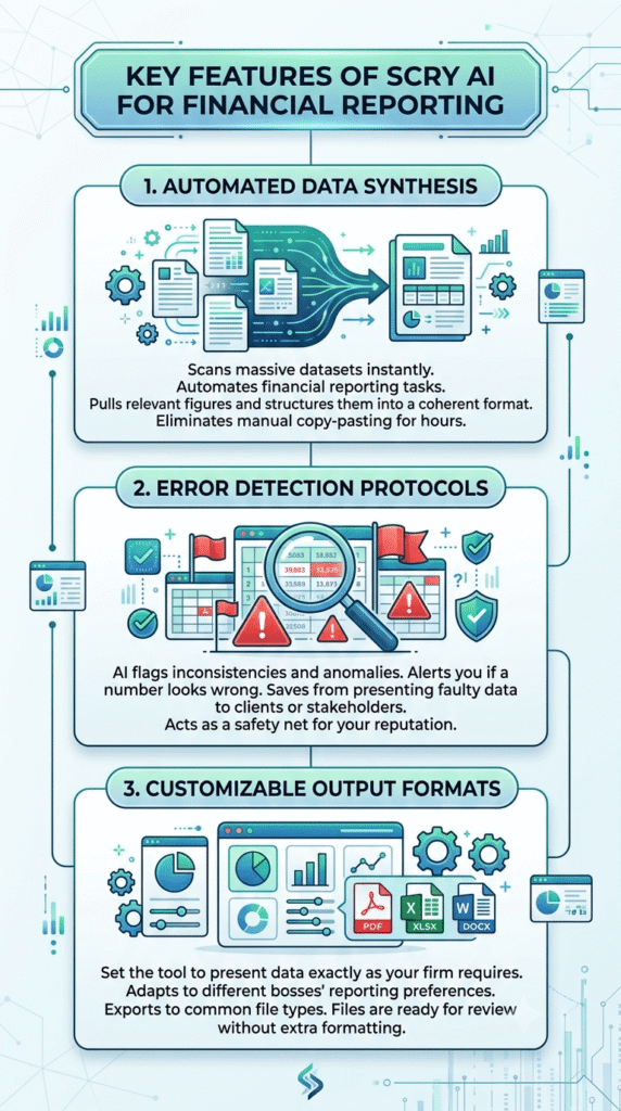 Key Features of Scry AI for Financial Reporting