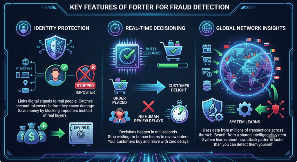 Key Features of Forter for Fraud Detection