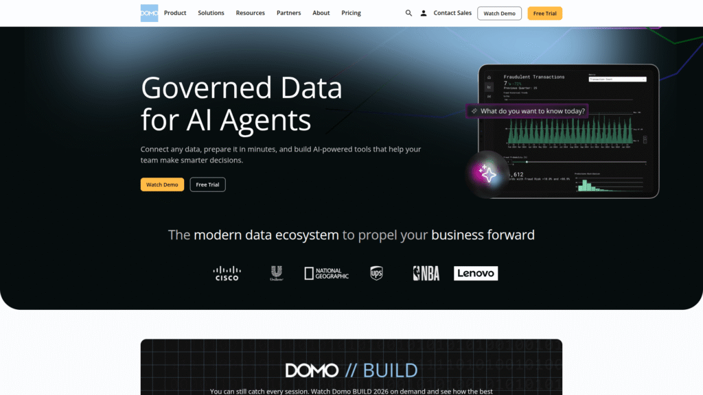 Domo among customer segmentation tools