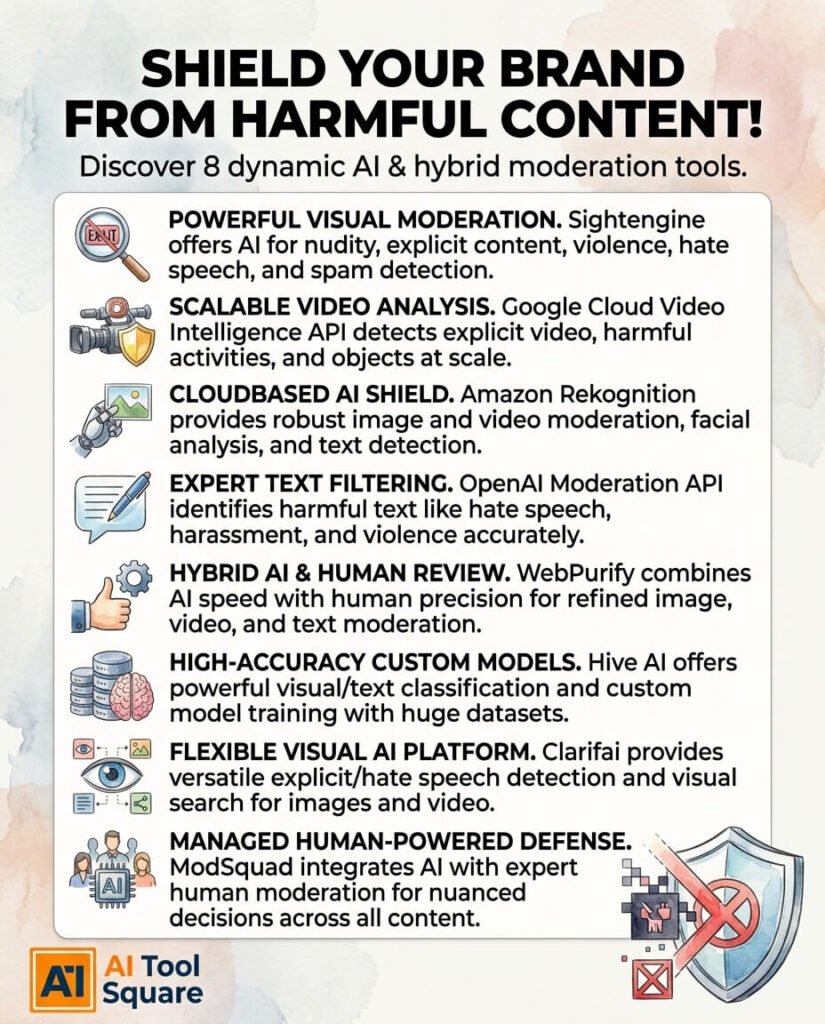 AI content moderation tools