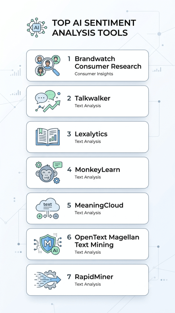 AI sentiment analysis tools