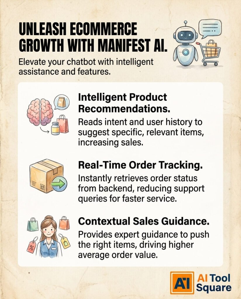 Key Features of Manifest AI for Chatbots for Shopping Assistance