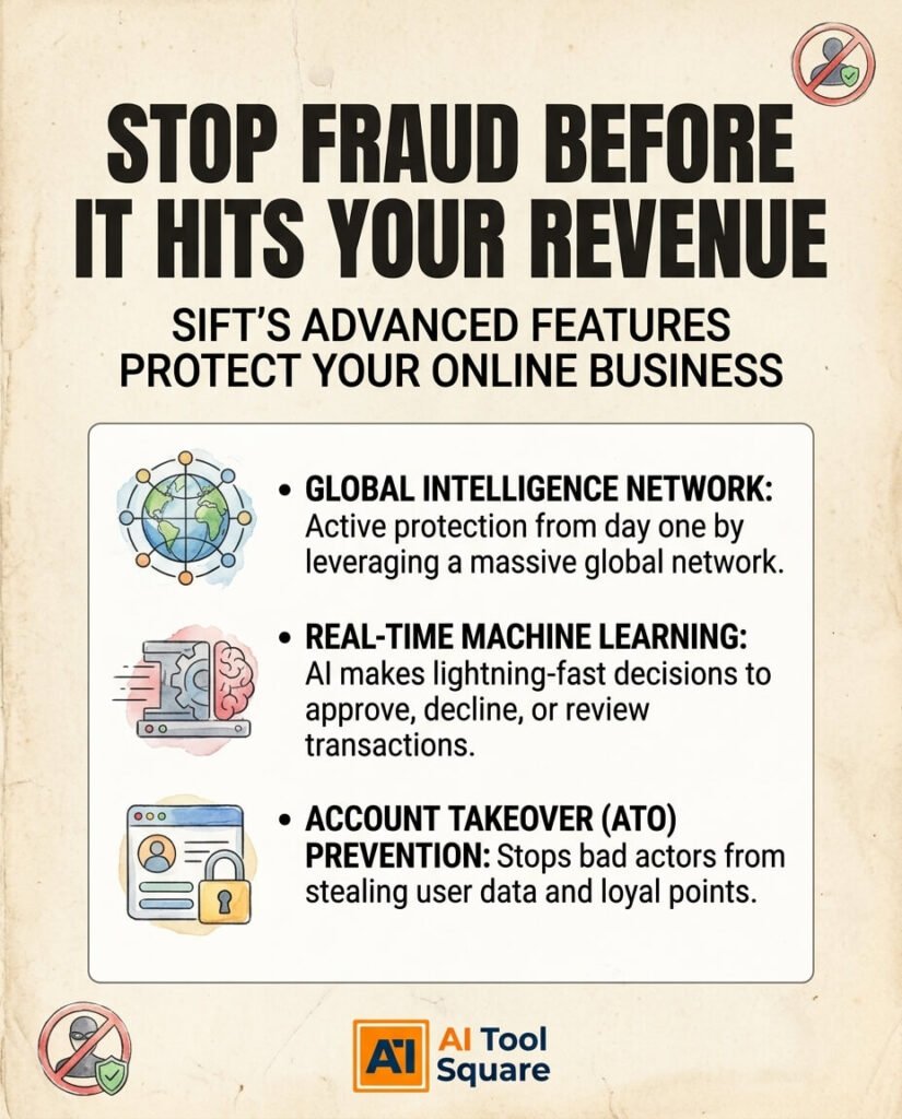 Key Features of Sift for Fraud Detection for Online Payments