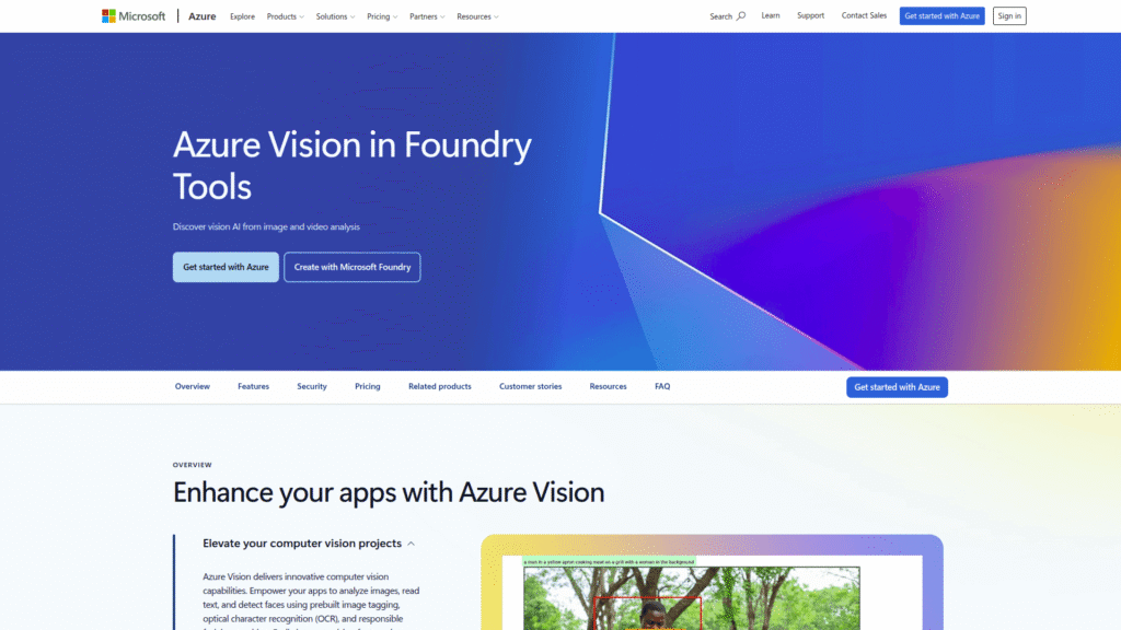 Microsoft Azure Computer Vision among AI Image Moderation Tools