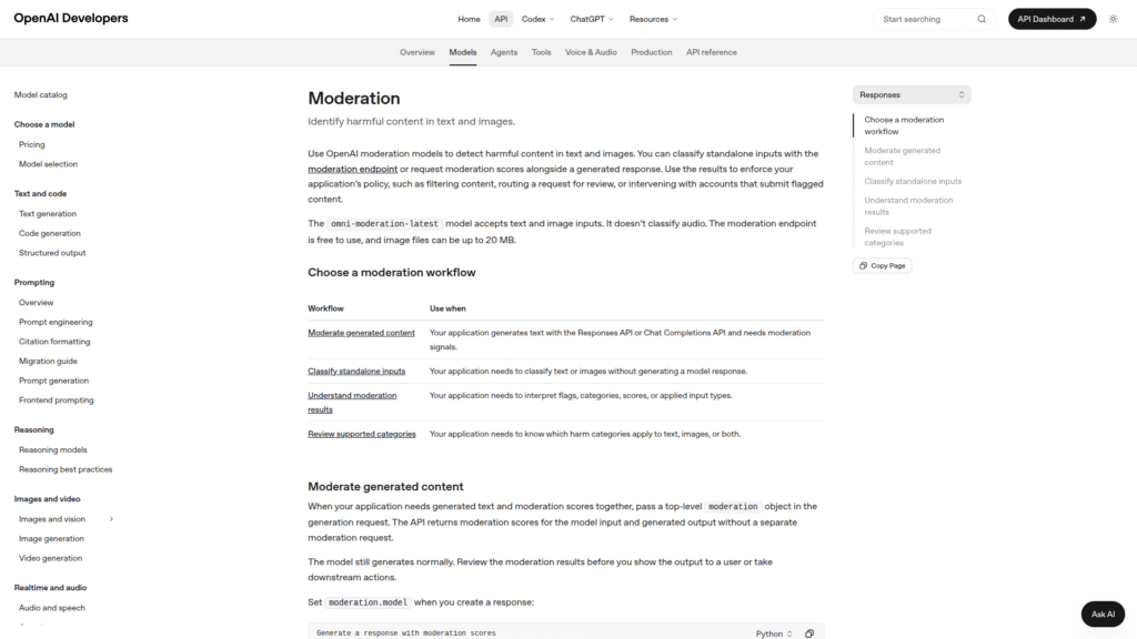 OpenAI Moderation API among AI content moderation tools