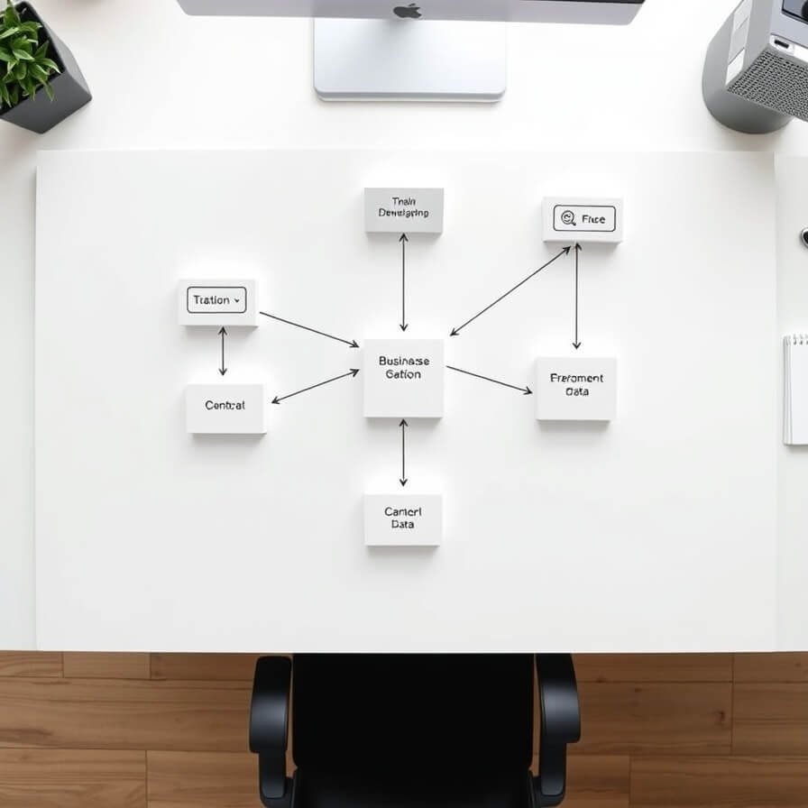 Relevance AI provides a visual platform for constructing multi-step workflows, enabling users to chain together individual AI tasks into a cohesive, automated system for business operations.
