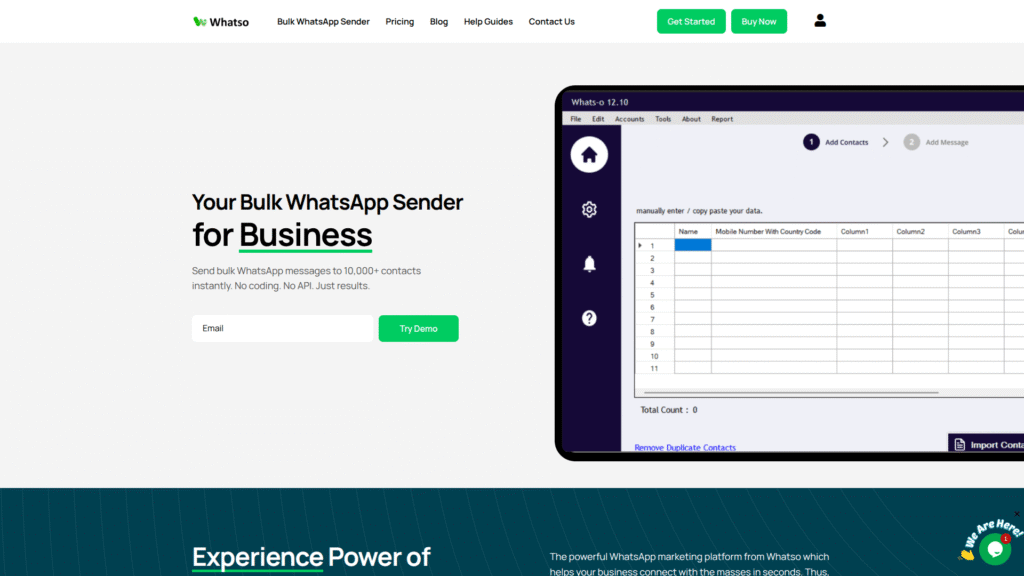 Whatso among WhatsApp Automation Tools