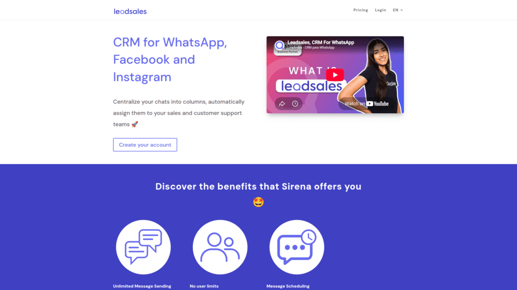 Sirena among WhatsApp Automation Tools