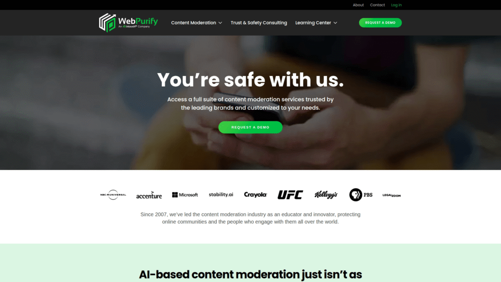 Webpurify among AI Image Moderation Tools