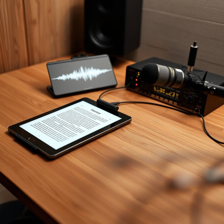 Play.ht converts text scripts into realistic AI-generated voiceovers for game audio.