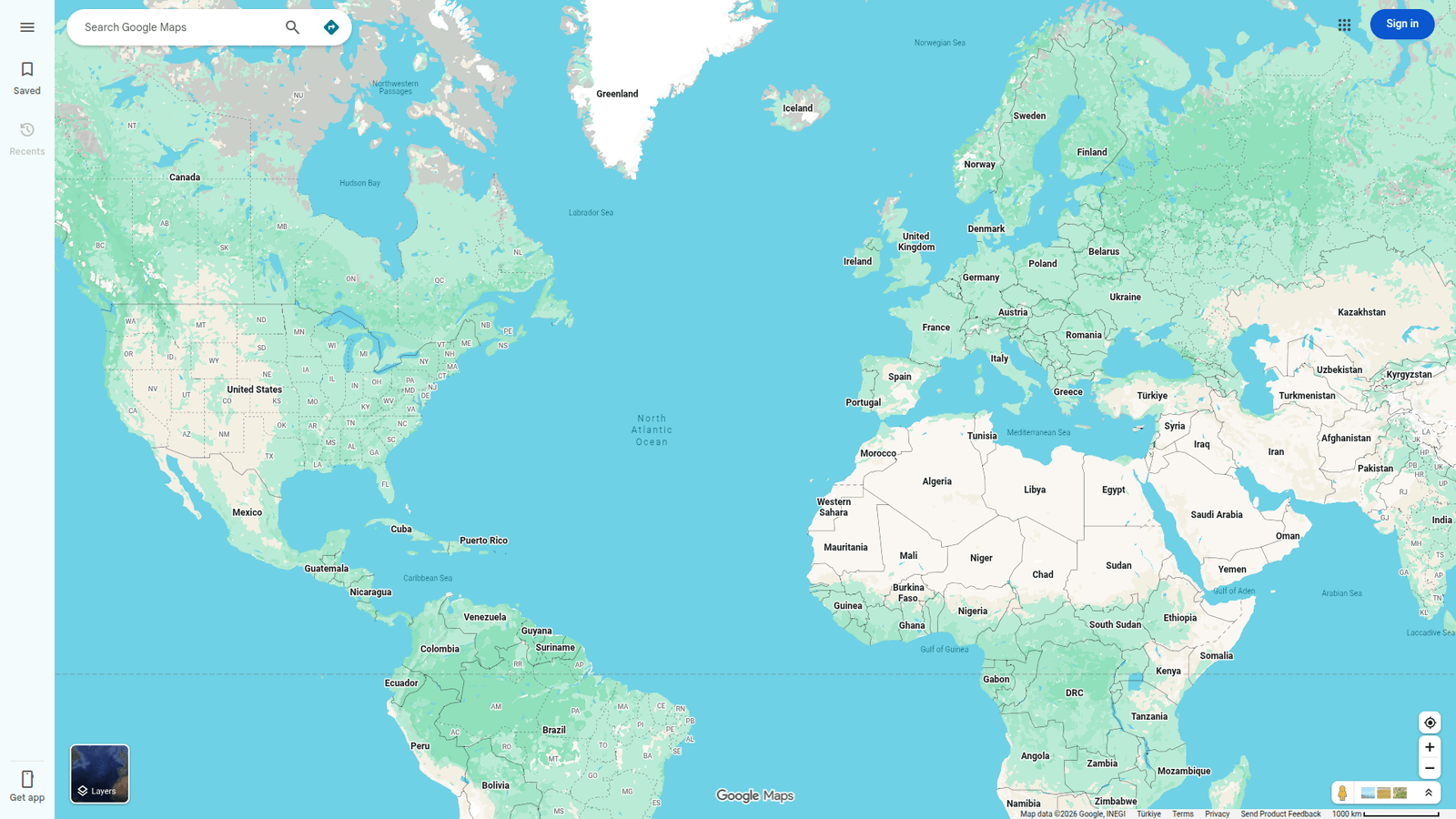 Google Maps as a Travel Experience and Navigation tool screenshot