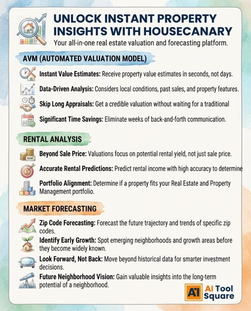 Key Features of HouseCanary for Property Valuation and Analysis