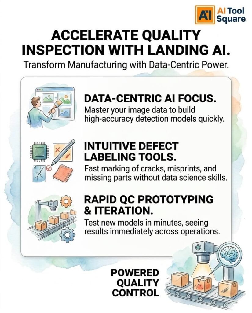 Key Features of Landing AI for Quality Control and Inspection
