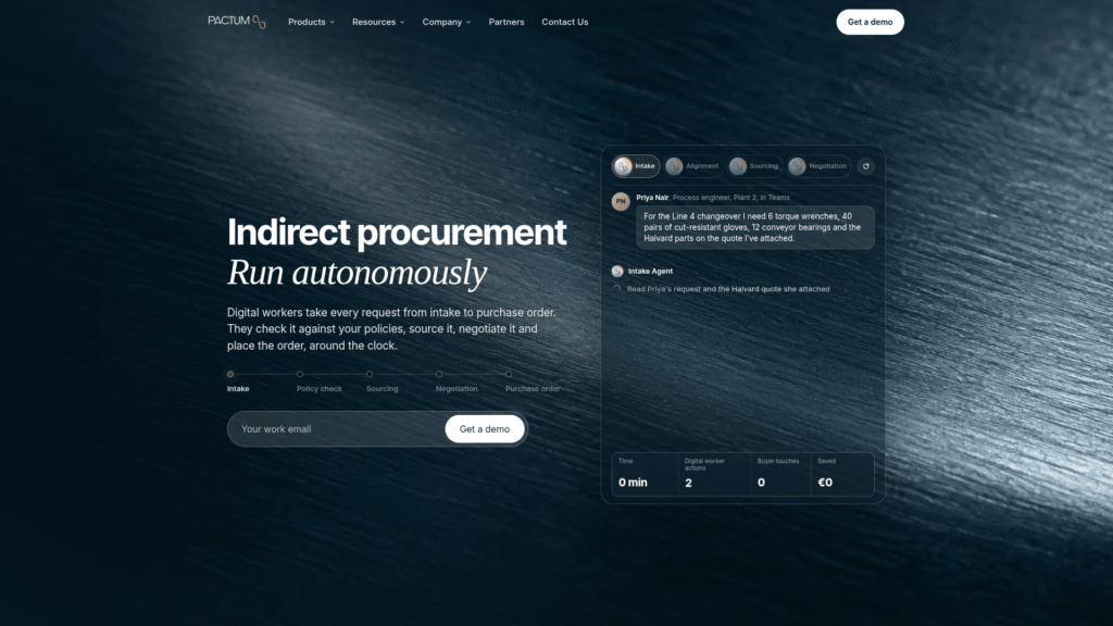 Pactum AI as an AI Contract Review tool