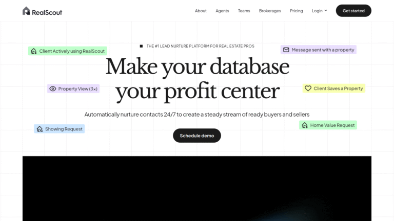 RealScout as a Property Search and Discovery tool screenshot